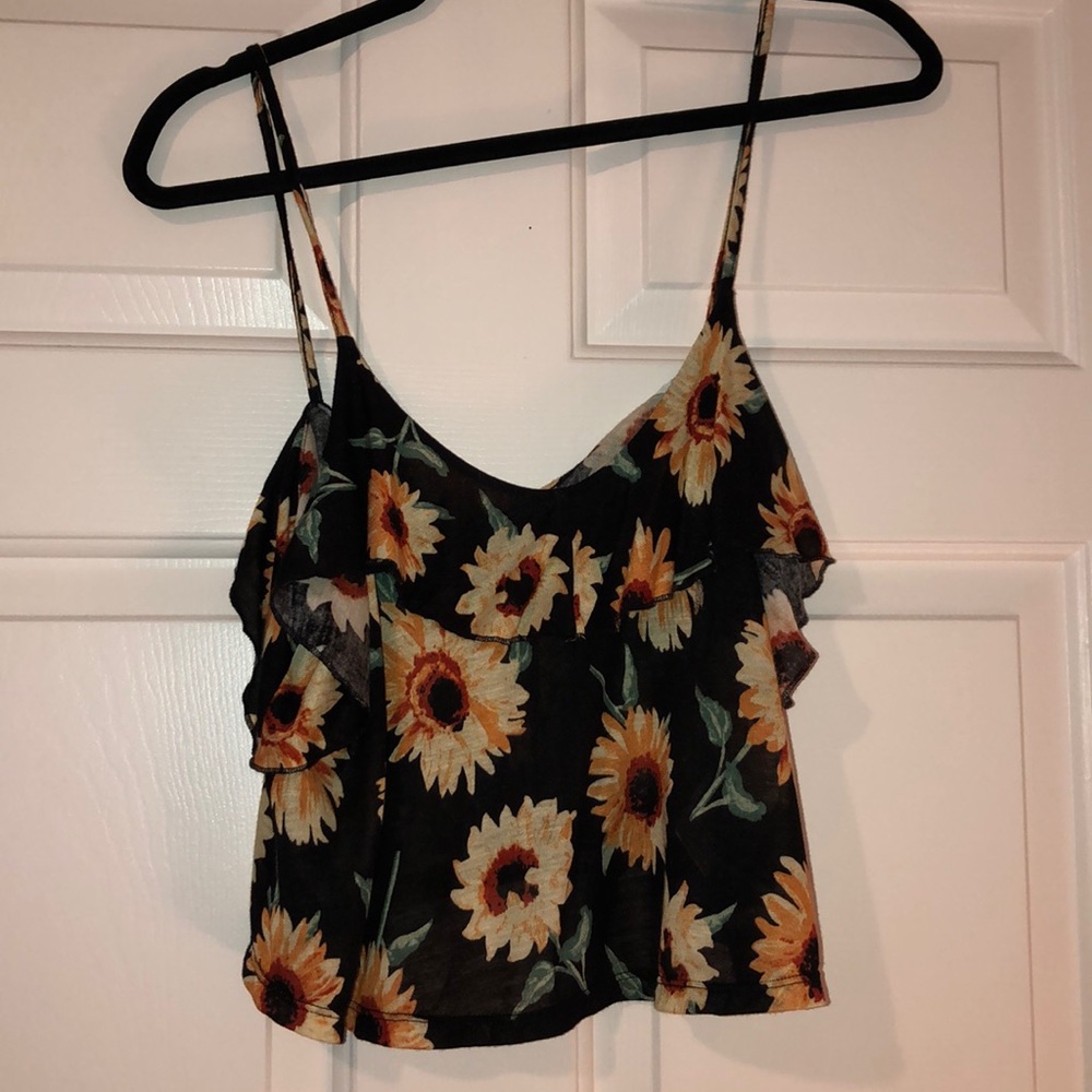 Floral tank top